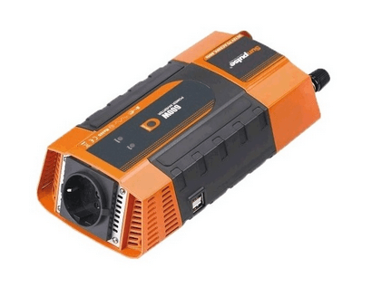 Měnič napětí Carspa PID600-122 12V/230V+USB 600W, modifikovaná sinus