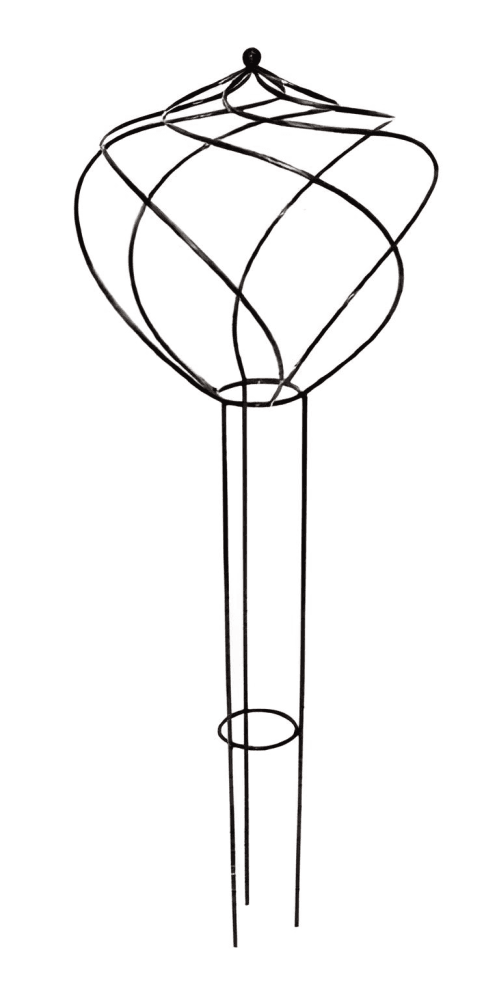 Kovářství DF - Opora pro popínavé rostliny - koule / cibule 150 cm