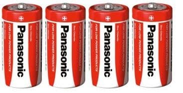 VSelektro Sada baterií pro plašiče DERAMAX - 4ks D (LR20)