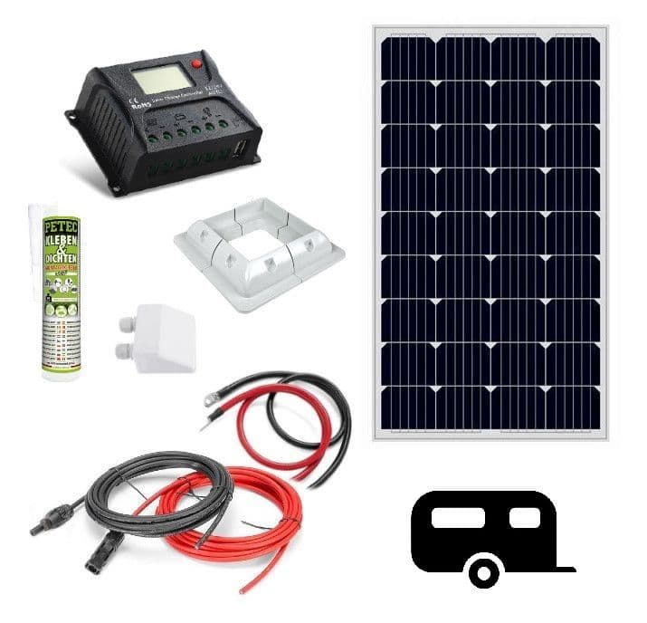 VSelektro Solar kit 100Wp - bydlík I