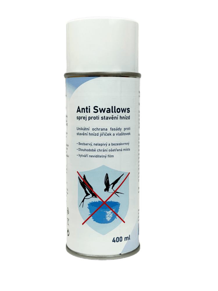 VSelektro Sprej proti stavění hnízd - Anti Swallows