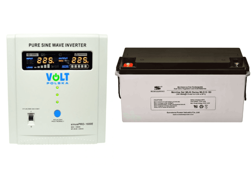 VSelektro Záložní zdroj 1050W, sinusPRO-1500E + AKU 150Ah
