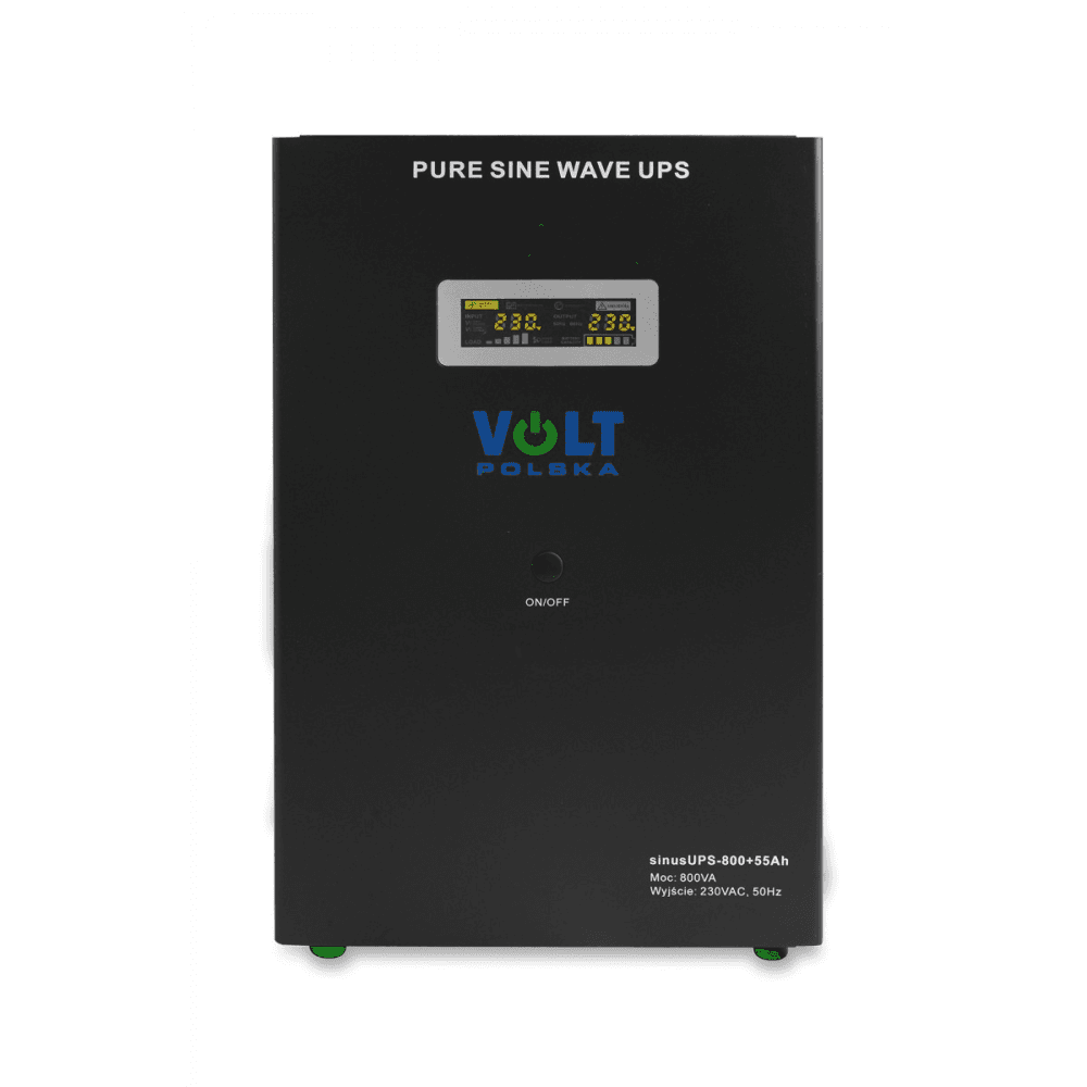 VOLT Záložní zdroj 500W, SINUS UPS 800, 55Ah - rozbaleno