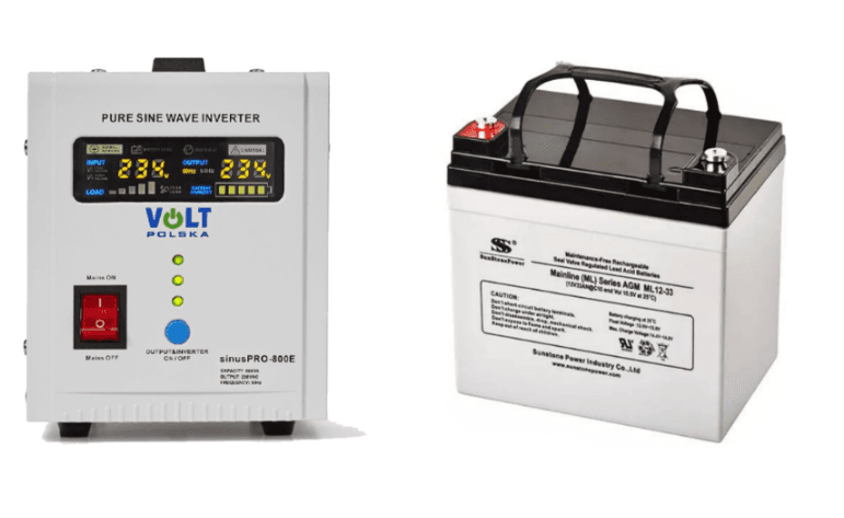 VSelektro Záložní zdroj 500W, sinusPRO-800E + AKU 33Ah