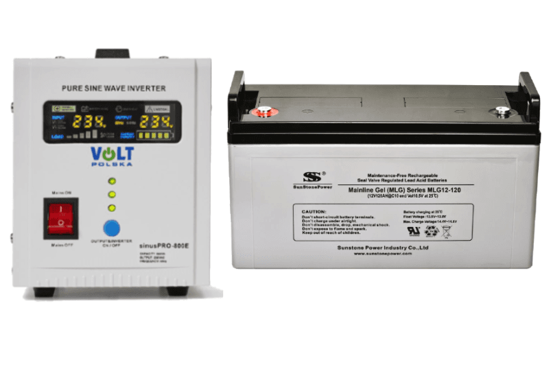 VSelektro Záložní zdroj 500W, sinusPRO-800E + AKU 120Ah