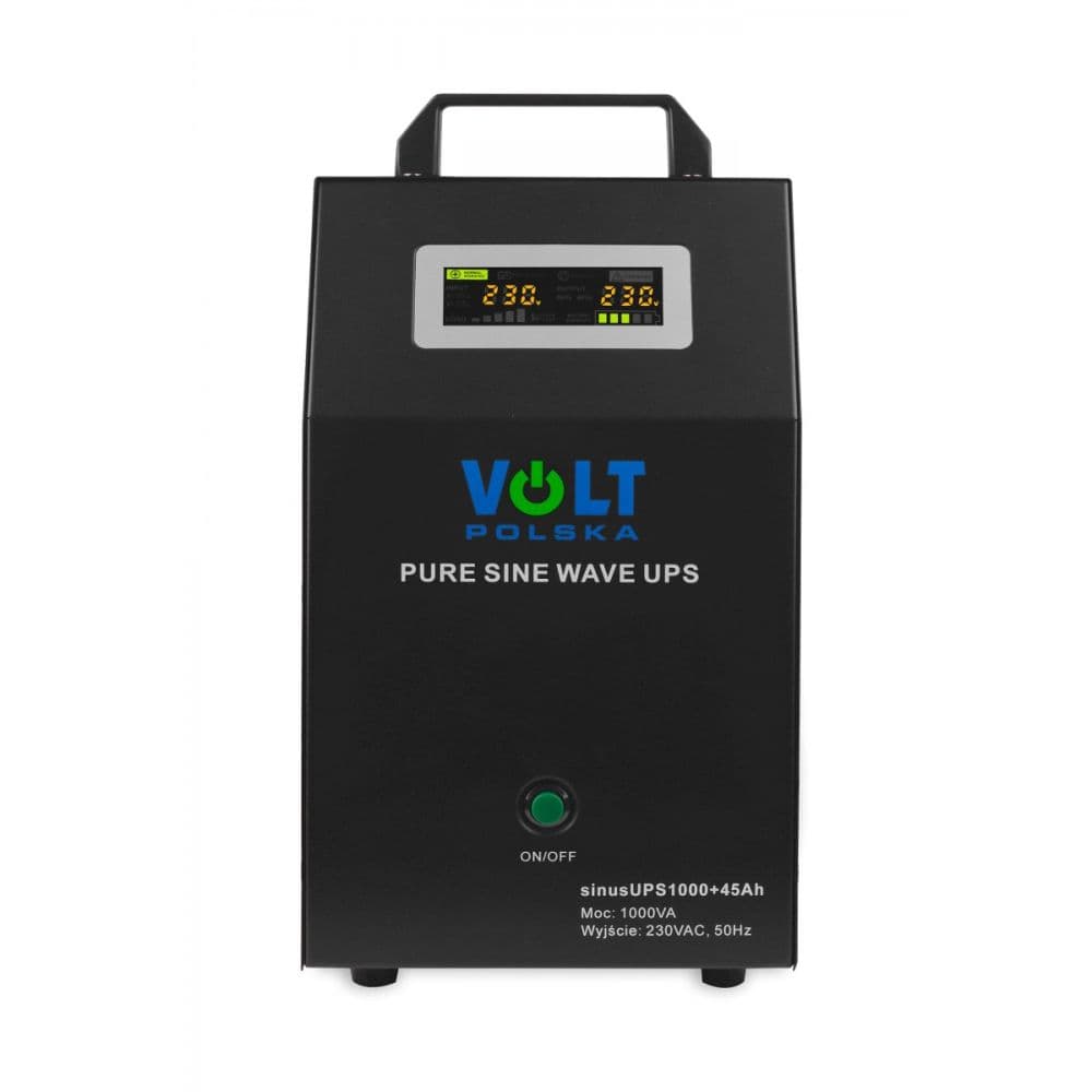 VOLT Záložní zdroj 700W, SINUS UPS 1000, 45Ah