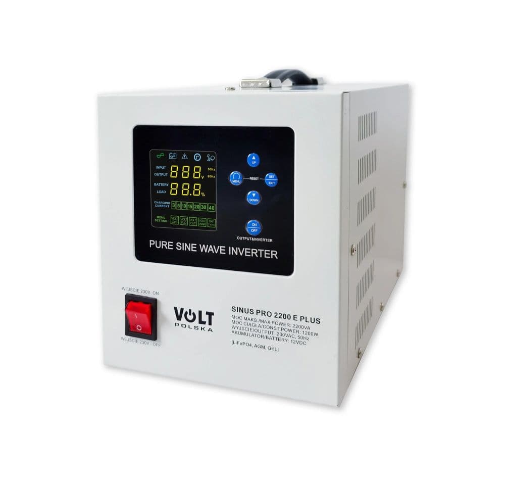 VOLT Záložní zdroj sinusPRO-2200E PLUS, 1200W