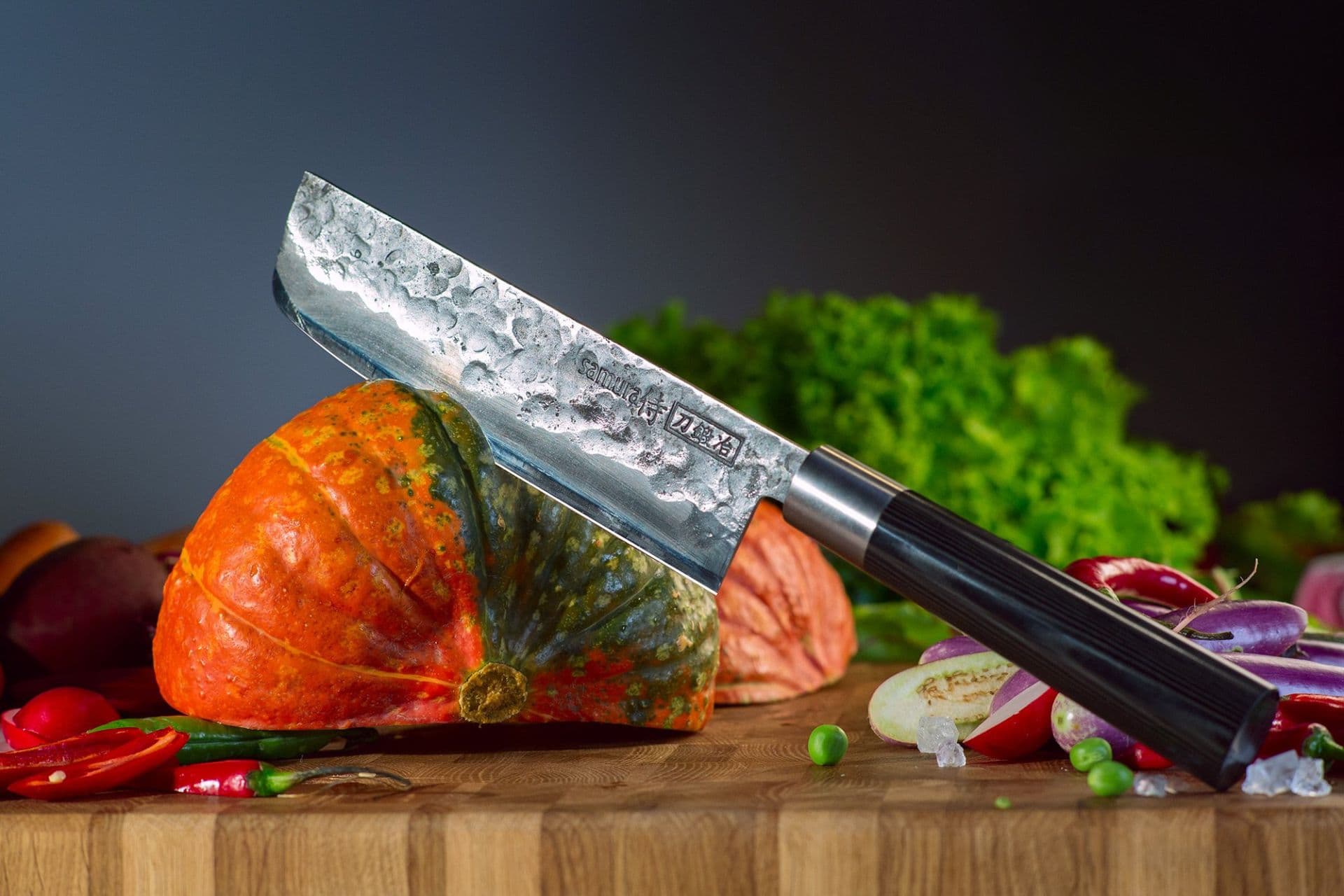 Samura BLACKSMITH SBL-0043 Nůž Nakiri 17 cm - náhled 3