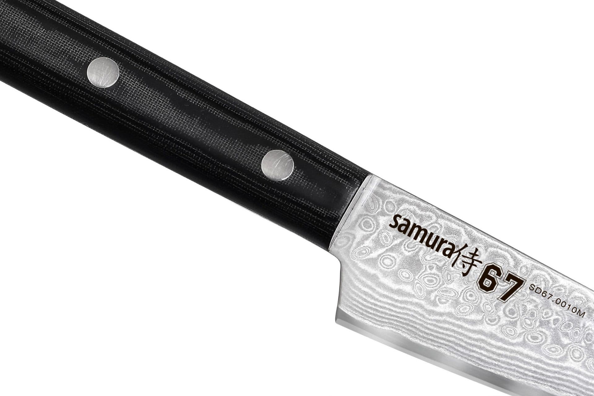 Samura DAMASCUS 67 SD67-0010M Nůž na ovoce a zeleninu 9,8 cm - náhled 2
