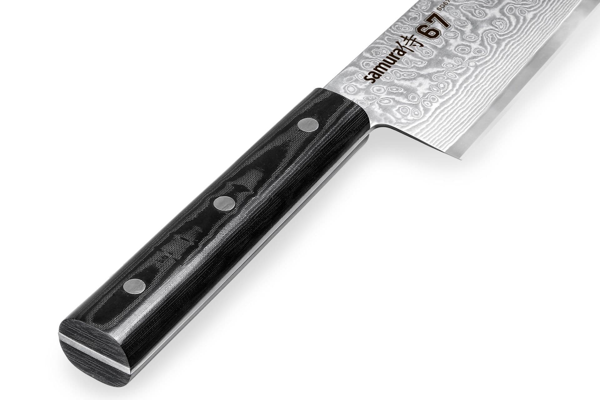 Samura DAMASCUS 67 Nůž Santoku 17,5 cm - náhled 4