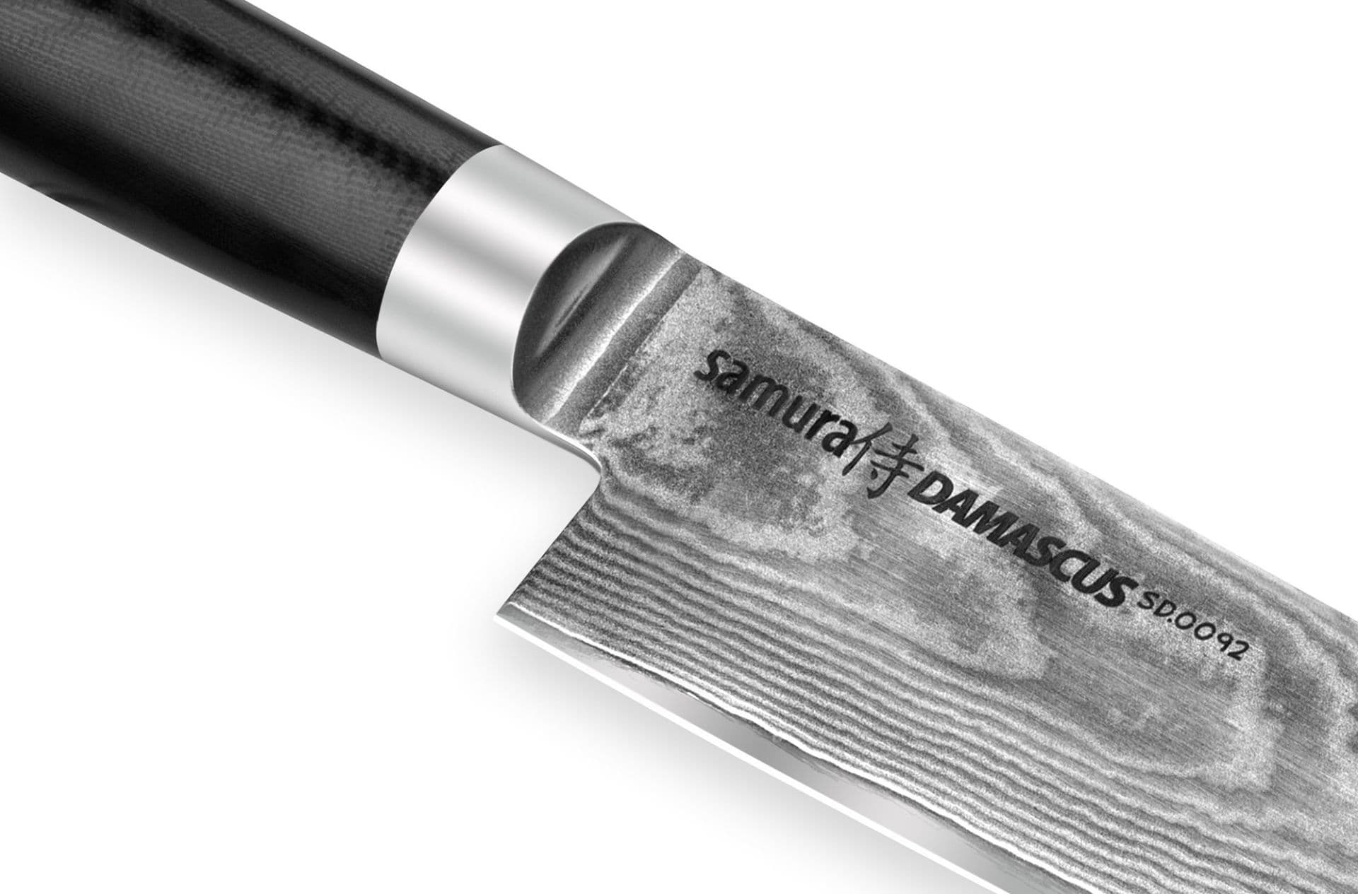 Samura DAMASCUS SD-0092 Nůž Santoku 15 cm - náhled 2