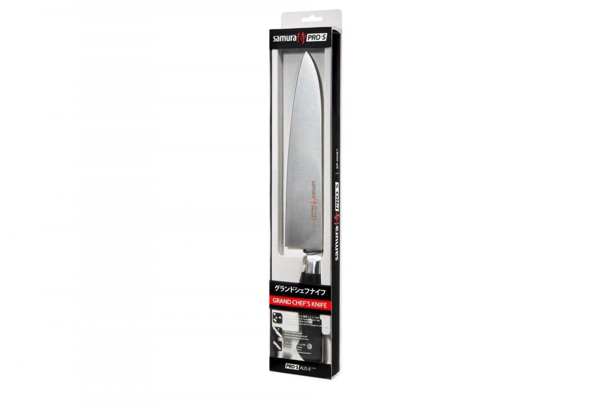 Samura PRO-S SP-0087 Šéfkuchařský nůž GRAND 24 cm - náhled 4