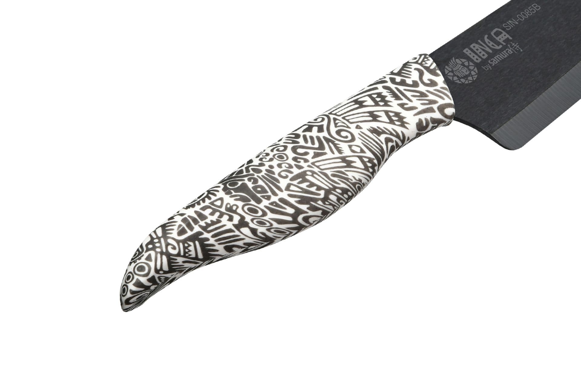 Samura INCA Šéfkuchařský keramický nůž 18,7 cm s čepelí z černé zirkonie (SIN-0085B) - náhled 4