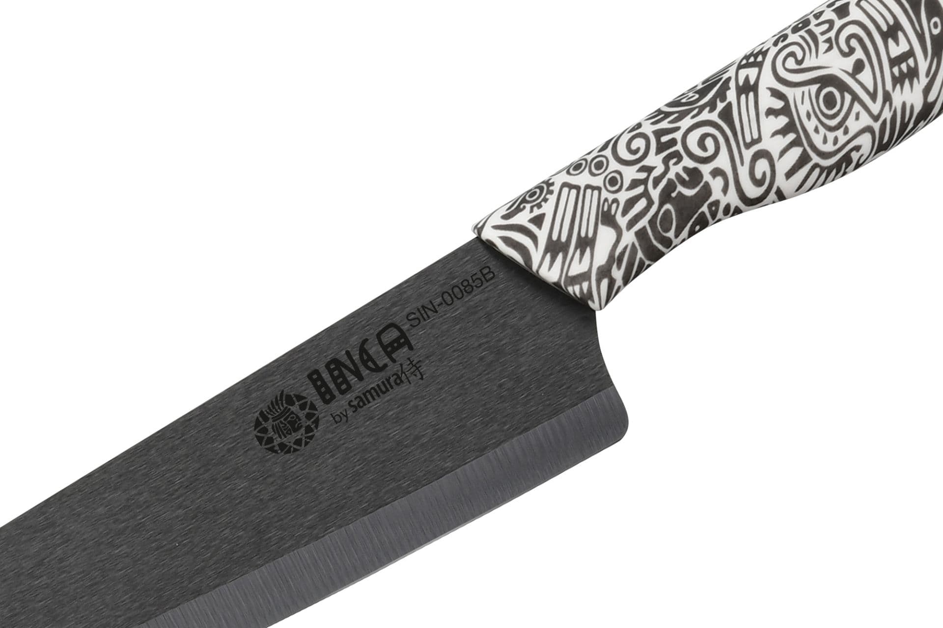 Samura INCA Šéfkuchařský keramický nůž 18,7 cm s čepelí z černé zirkonie (SIN-0085B) - náhled 3