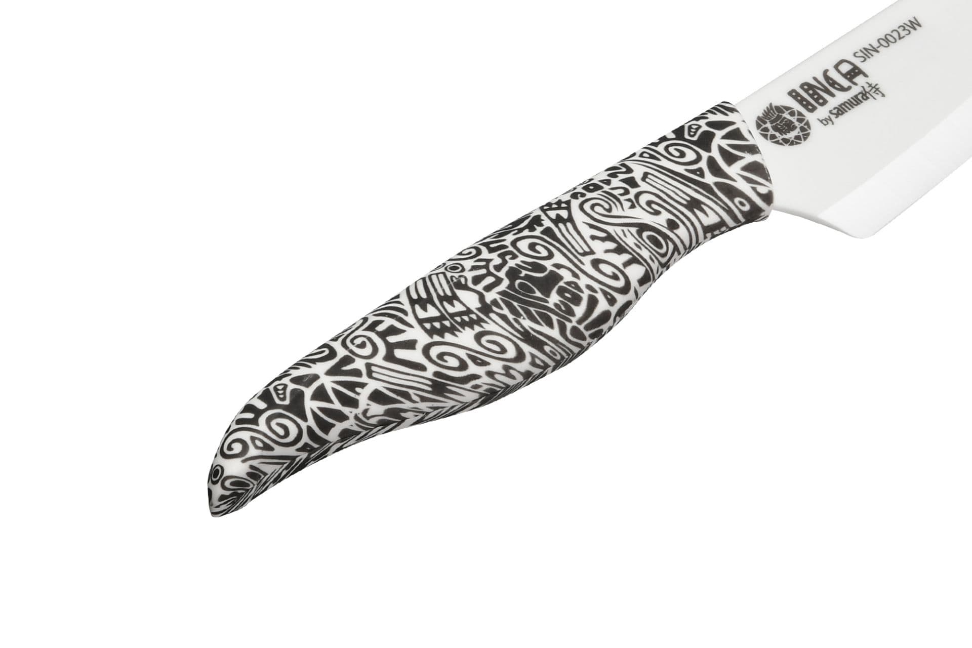 Samura INCA Univerzální keramický nůž 15,5 cm s čepelí z bílé zirkonie - náhled 4