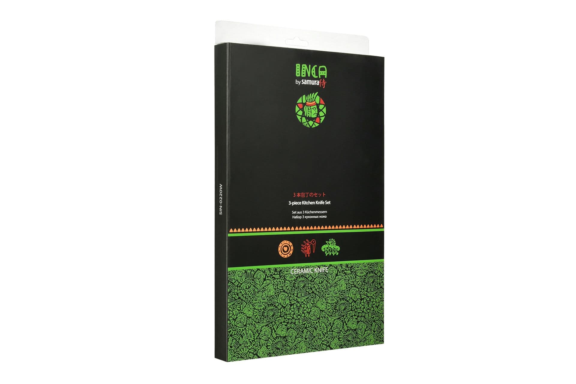 Samura INCA Set 3 keramických nožů bílý - náhled 2