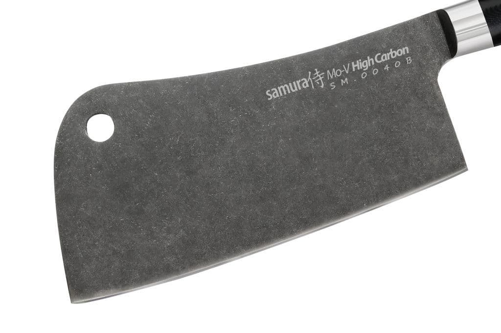Samura MO-V Stonewash Kuchyňský nůž - sekáček 18 cm - náhled 4