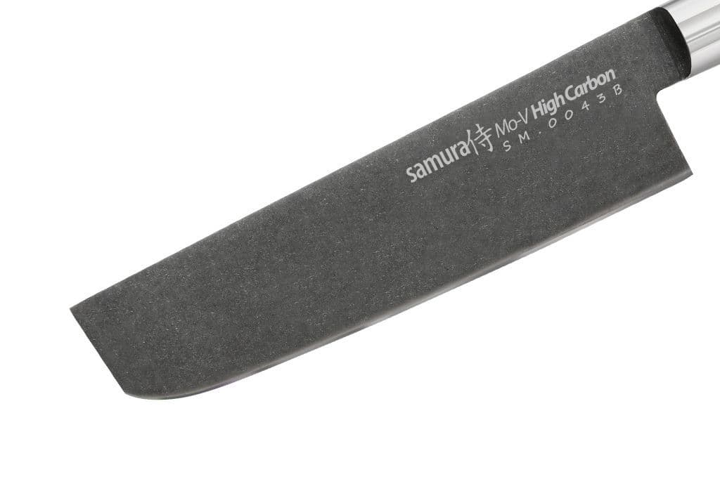 Samura MO-V Stonewash Nůž Nakiri 17 cm - náhled 3