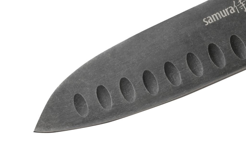 Samura MO-V Stonewash Nůž Santoku 14 cm - náhled 3