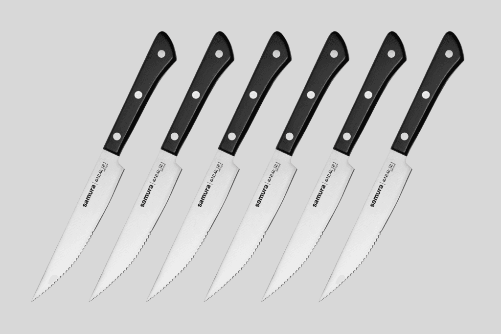 Samura HARAKIRI Sada 6 nožů na steaky (SHR-0260B) - náhled 2