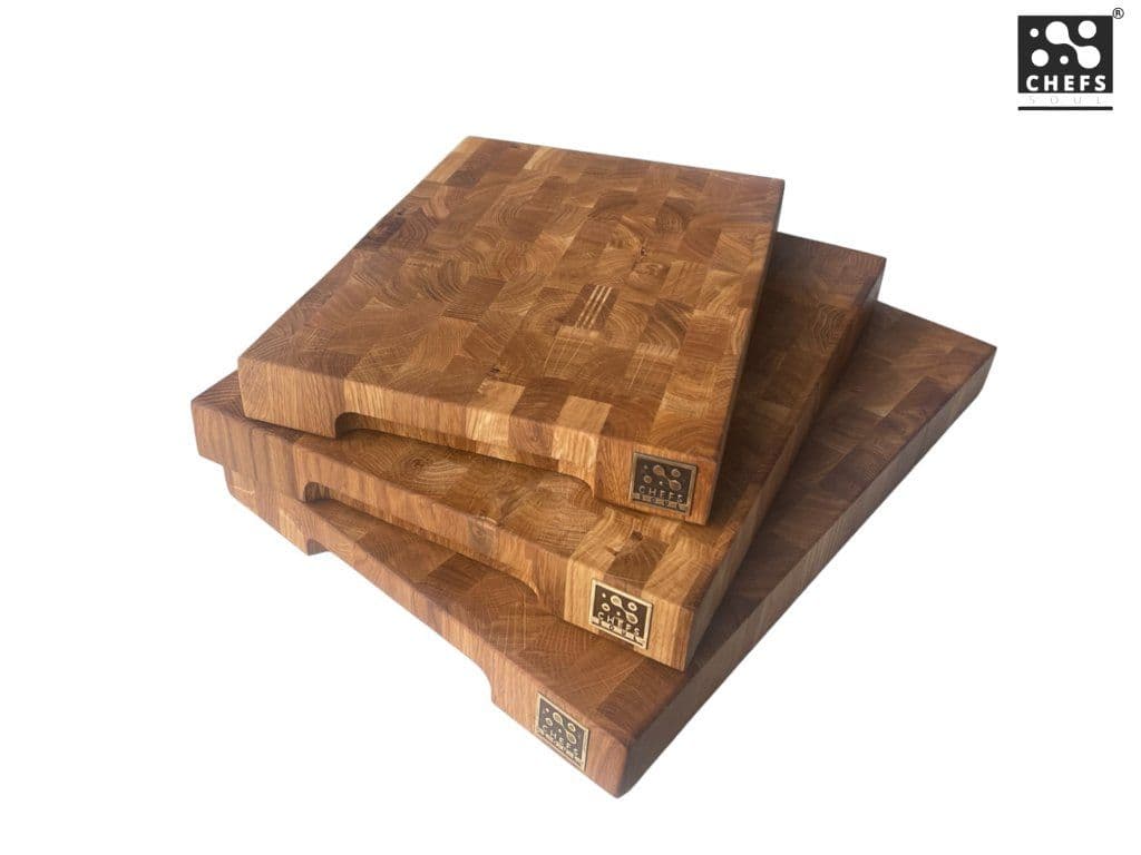 Chefs Soul Madrook Dubový krájecí blok velký 4x30x45cm - náhled 3