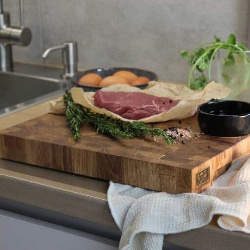 Chefs Soul Madrook Dubový krájecí blok velký 4x30x45cm - náhled 5