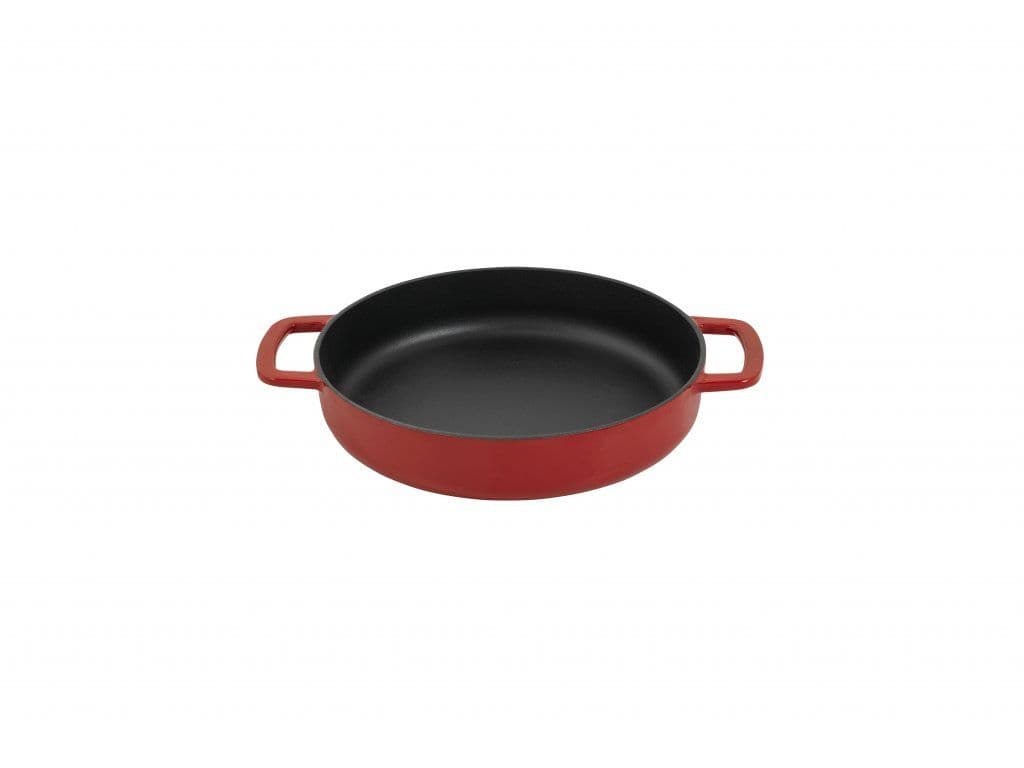 Combekk - Litina- pánev 24 cm červená/red 192124RD