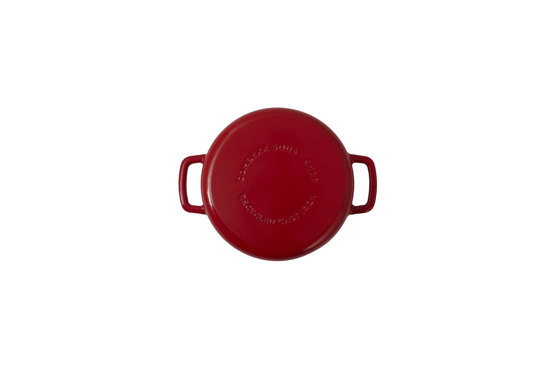 Combekk - Litina- pánev 28 cm červená/red 192128RD - náhled 3
