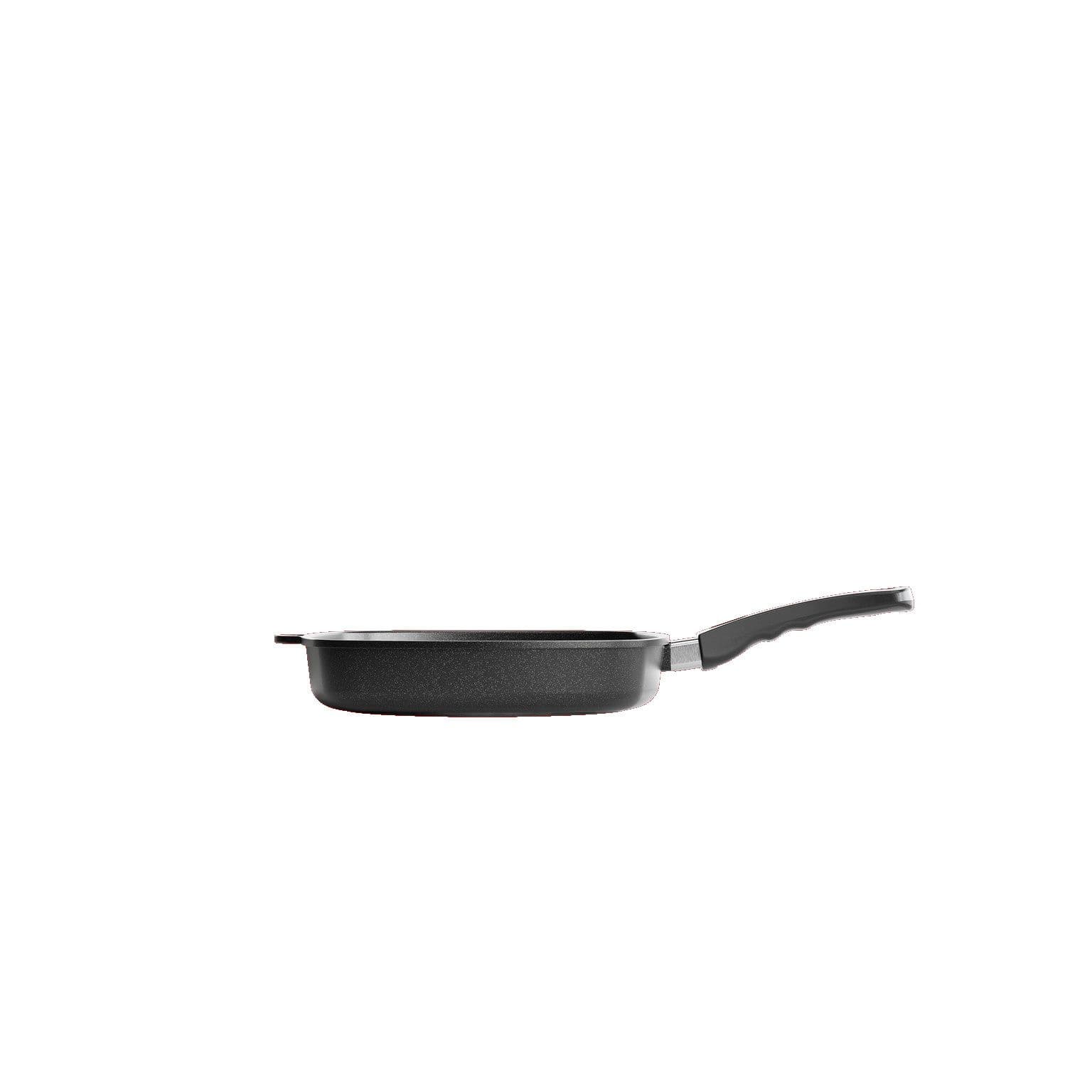Grilovací hranatá pánev 28x28 cm - indukce AMT  I285BBQ - náhled 3
