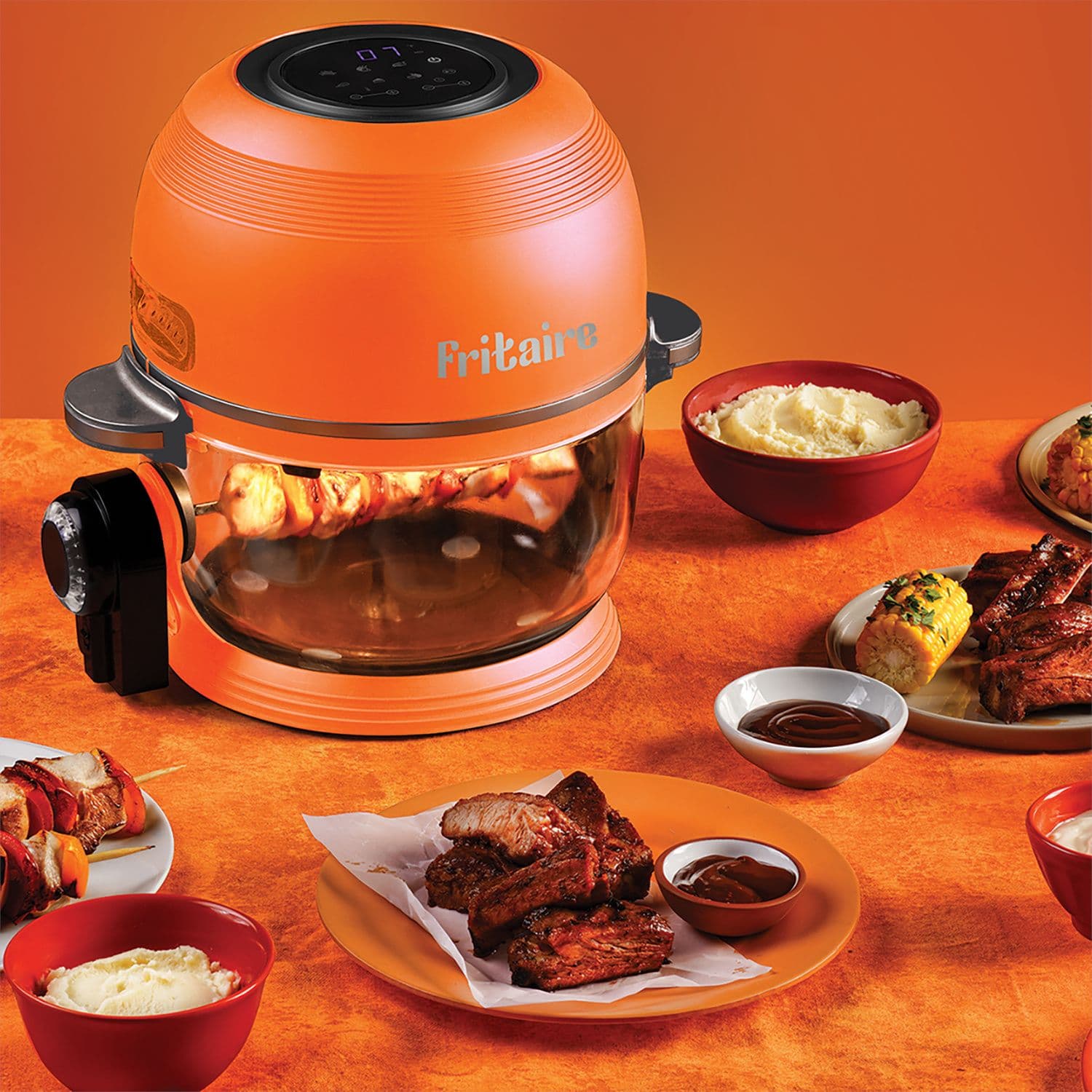 Fritaire - Horkovzdušná fritéza Orange - náhled 5