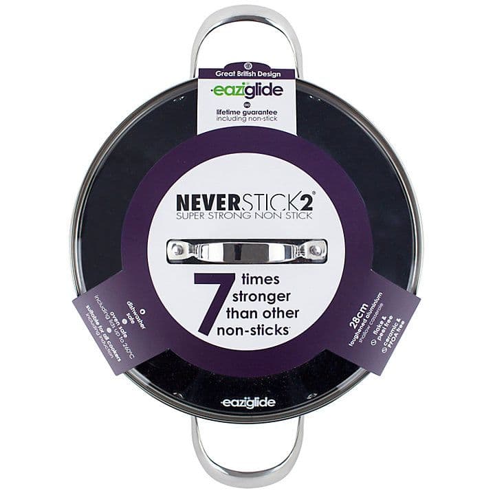 Eaziglide Neverstick2 nízký hrnec s poklicí 28 cm - náhled 5