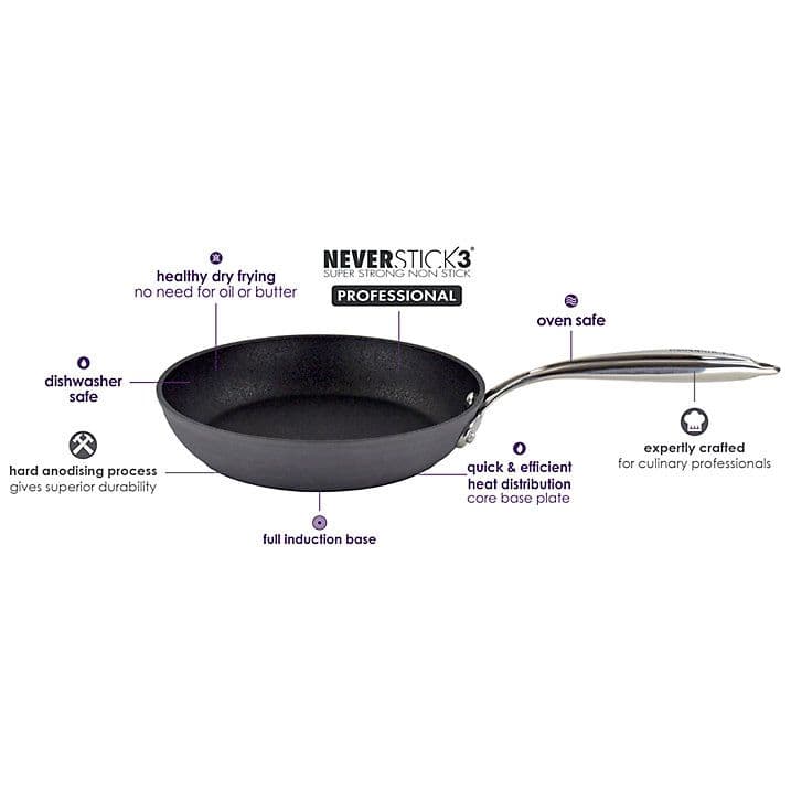Eaziglide Neverstick3 pánev 20 cm - náhled 4