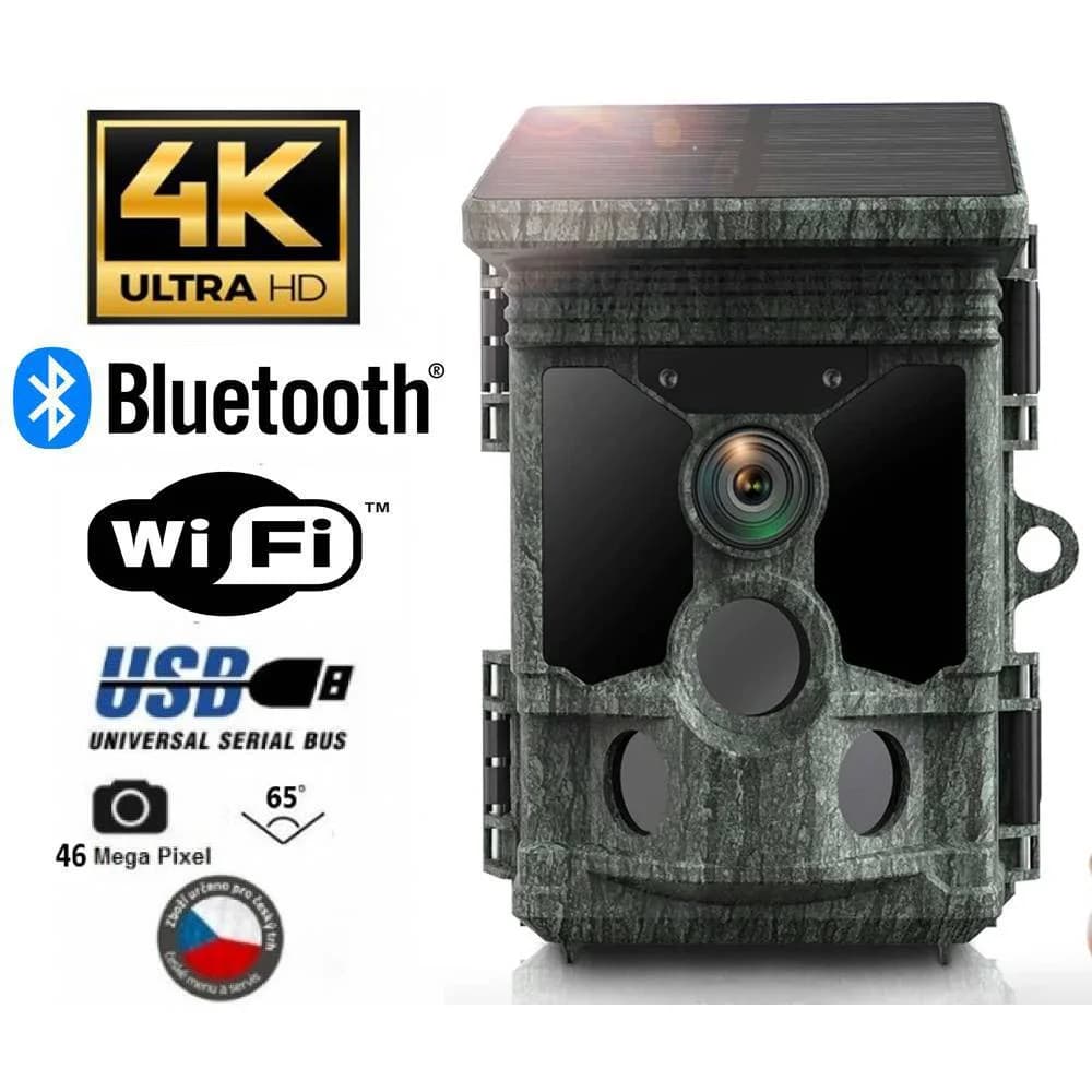 Fotopast BUNATY 4K WiFi Solar + 32GB karta - náhled 2