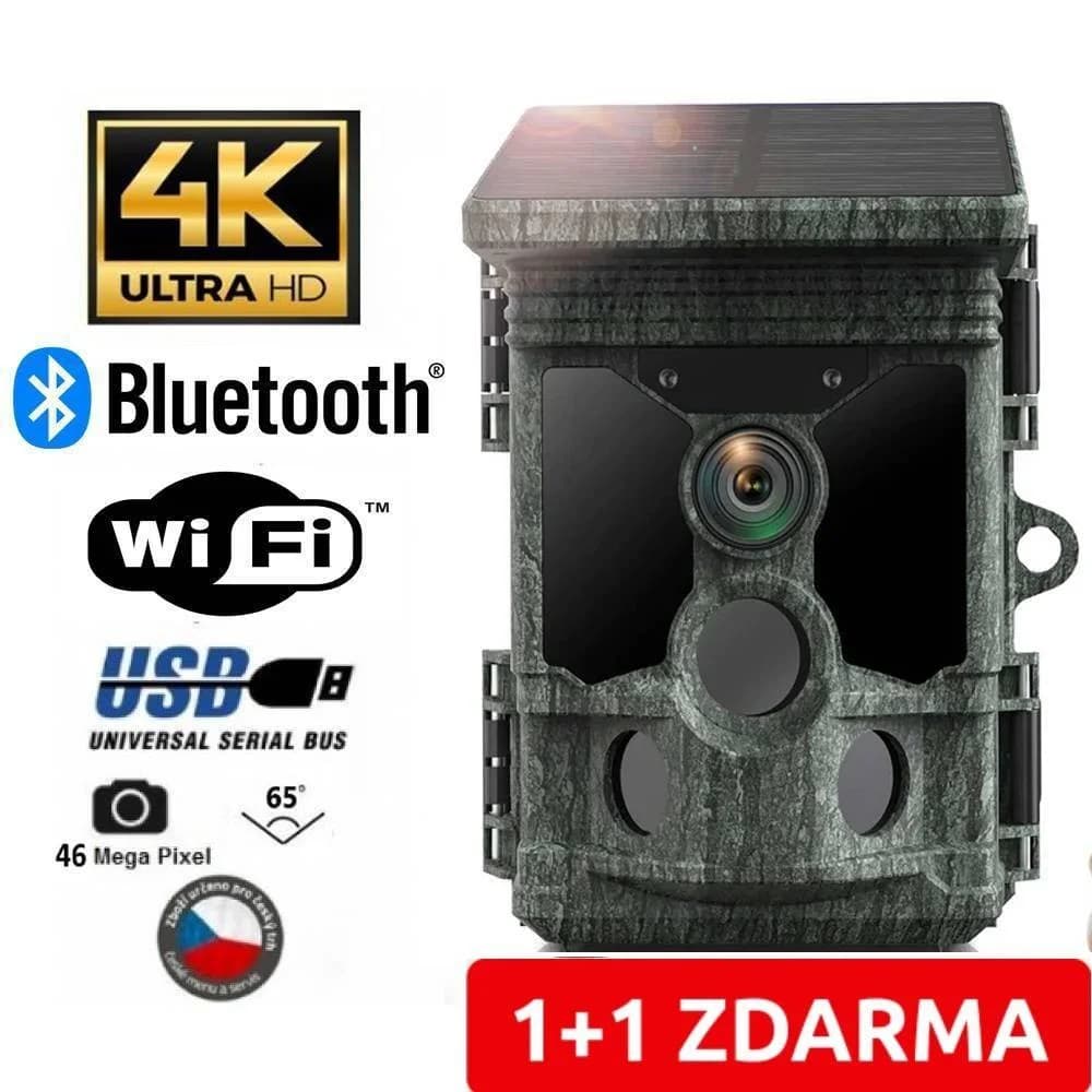 Fotopast BUNATY 4K WiFi Solar + 32GB karta