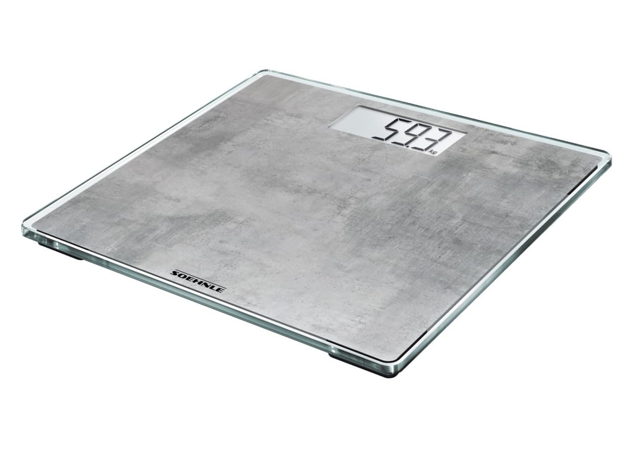 Soehnle Digitální osobní váha Style Sense Compact 300 - motiv beton 63882