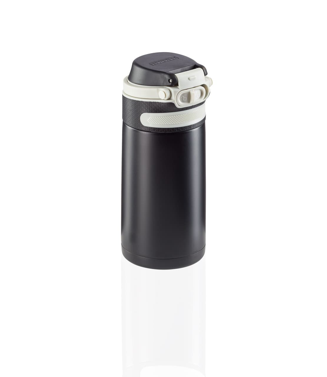 Leifheit Termoska s šikovným uzávěrem 350 ml - černá 03243