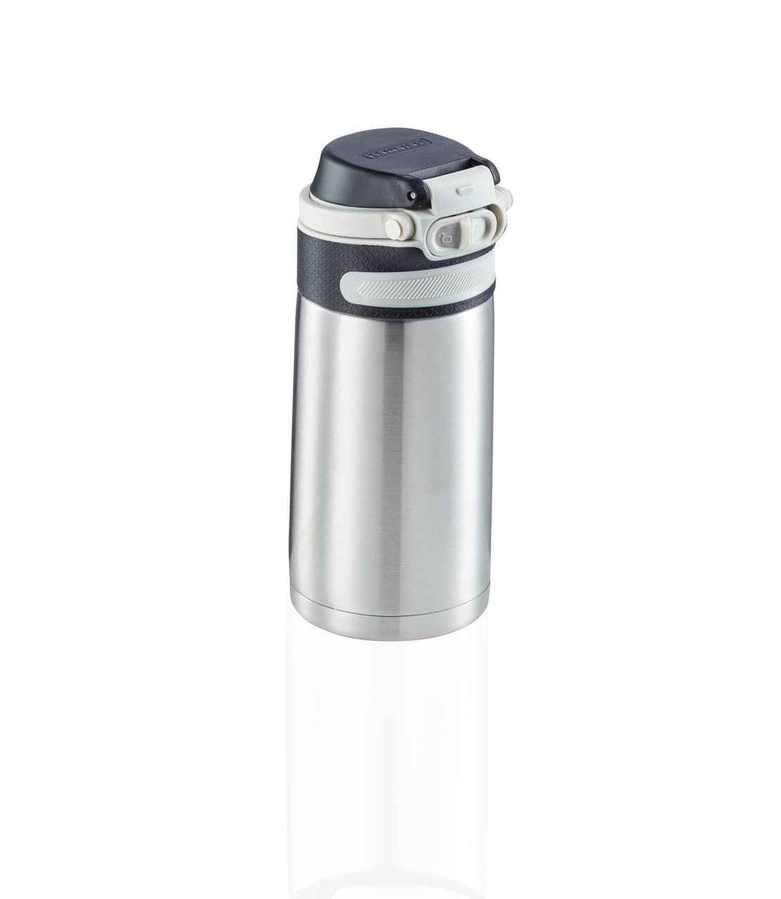 Leifheit Termoska s šikovným uzávěrem 350 ml - stříbrná 03244