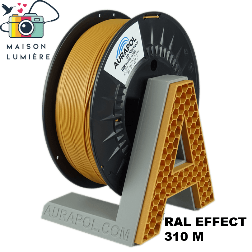 AURAPOL PLA 3D Filament Mango Tango 1 kg 1,75 mm