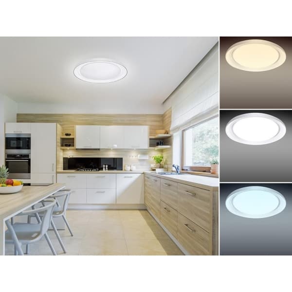 Nedes LED svítidlo OPAL + dálk. ovladač 24W/CLR6/SMD/RC - LC800P - náhled 3