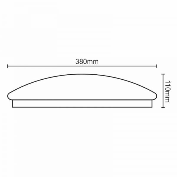 Nedes LED svítidlo OPAL + dálk. ovladač 26W/CLR26W/RC/AS - LCL533 - náhled 2