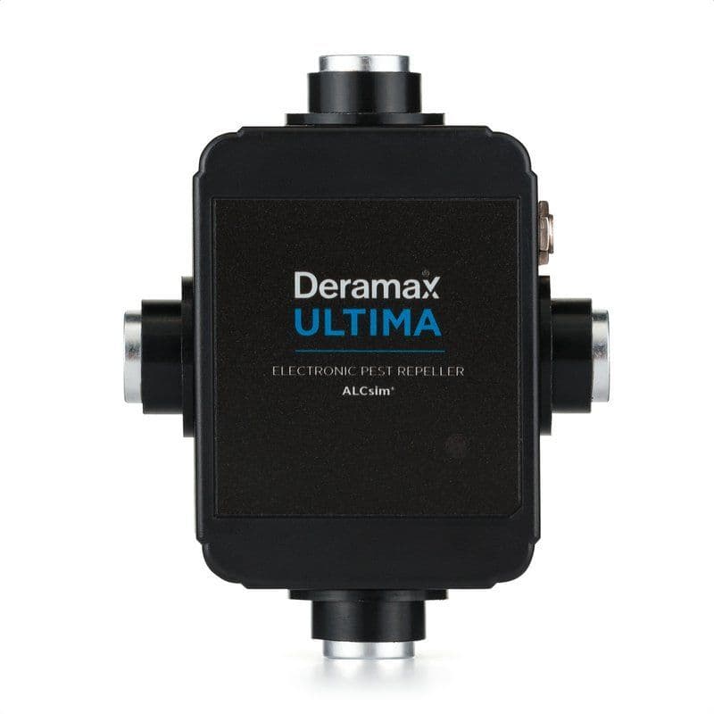 Deramax‐Ultima ‐ Ultrazvukový odpuzovač‐plašič kun a hlodavců II. generace