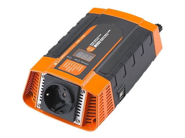 Měnič napětí Carspa PID400-122 12V/230V+USB 400W, modifikovaná sinus