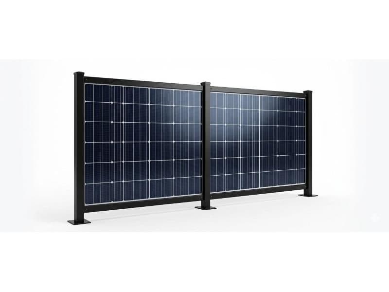 OEM Plotová konstrukce pro 2 solární panely