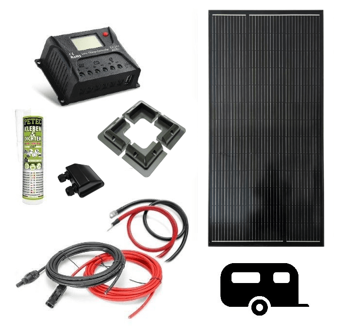 VSelektro Solar kit 100Wp - bydlík I