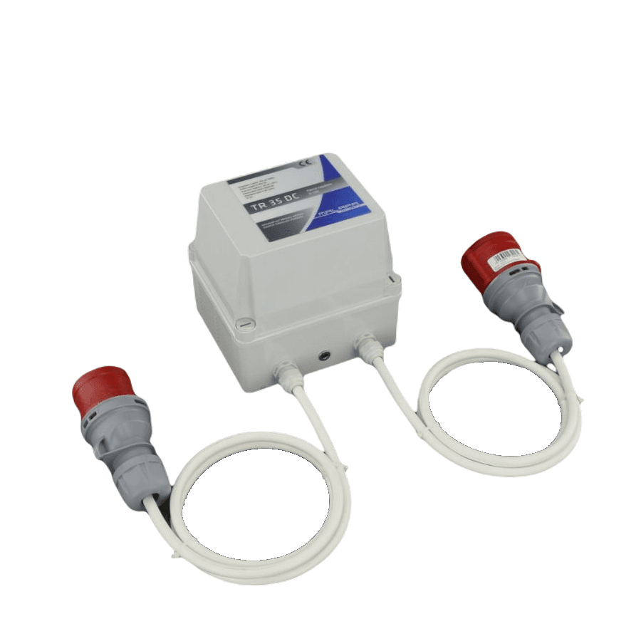 MALAPA TR35 DC - plynulý regulátor napětí, ovládání DC napětím, 3× 230/400 V, 3000 W (na plochu)