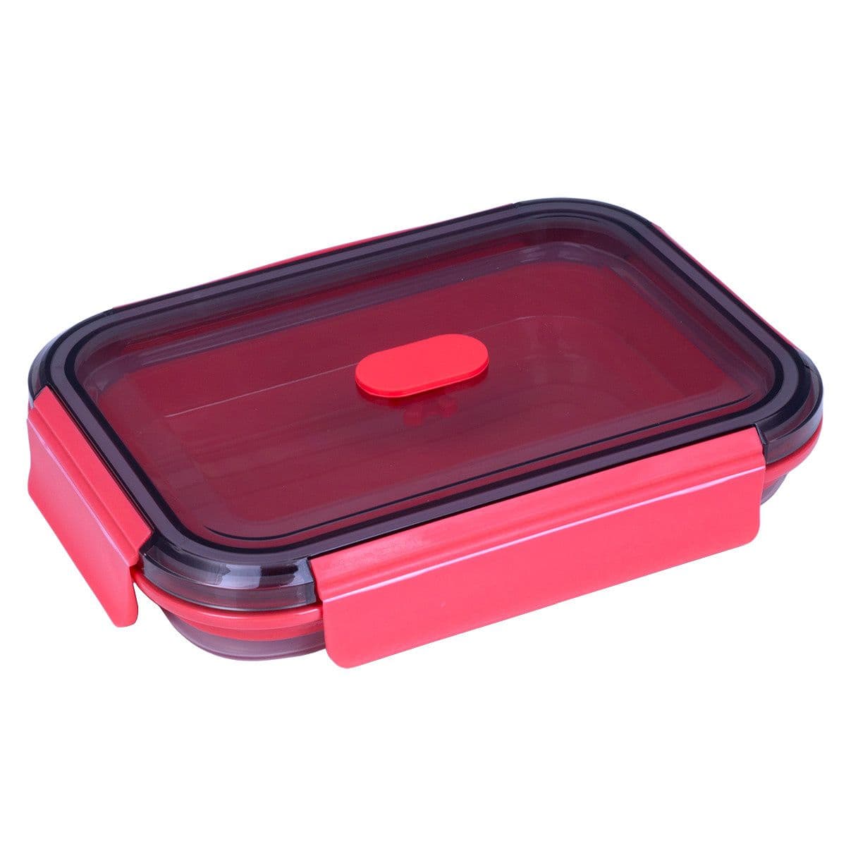 Lurch - skládací box silikonový frozen pink 1200ml
