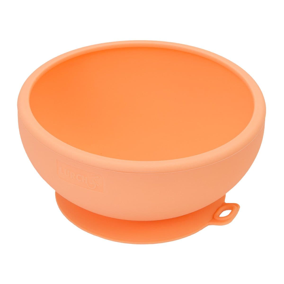 Lurch - dětská silikonová miska apricot