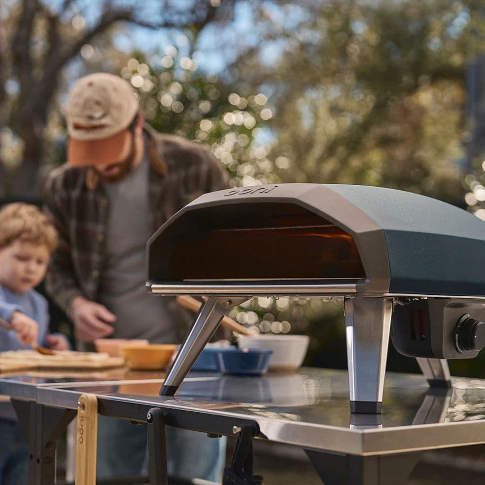 Ooni - Outdoor Koda 2 - plynová pec na pizzu modrá - náhled 5