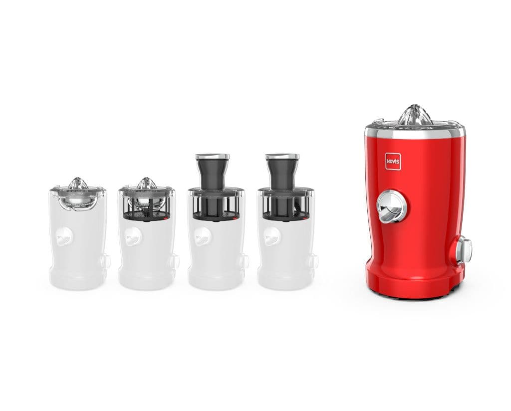 Novis Odšťavňovač VitaJuicer VDE NewGen SX-3 (červená) - náhled 5